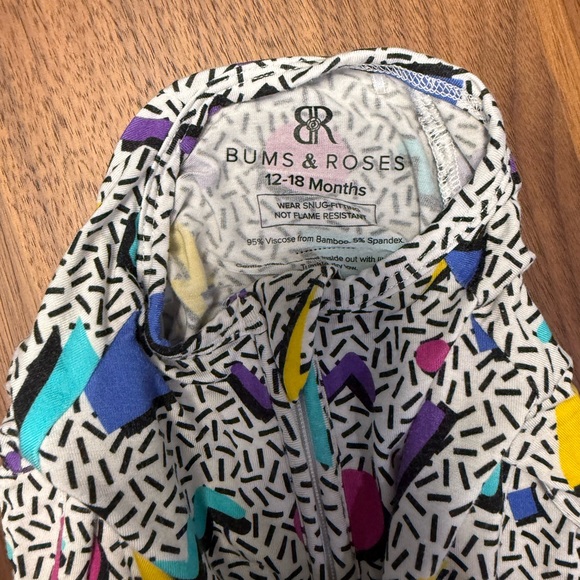 Bums and Roses Convertible Romper - Picture 4 of 4